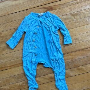 Kyte BABY Azure snap Footie